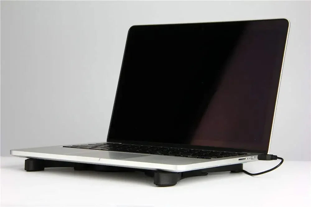 Base de refrigeración USB plegable para portátil con ventiladores dobles, mini enfriador tipo pulpo para portátiles de 7 a 15 pulgadas.