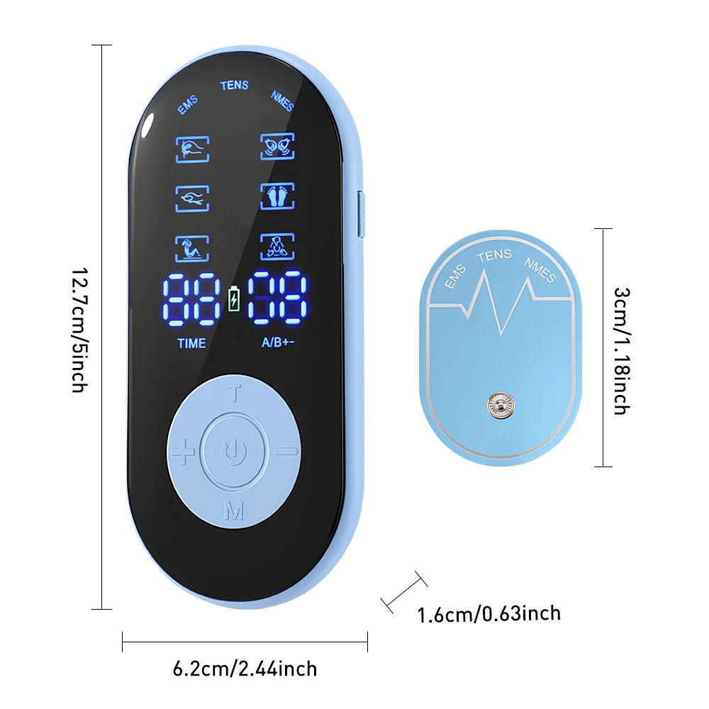 Estimulador muscular eléctrico TENS, acupuntura EMS