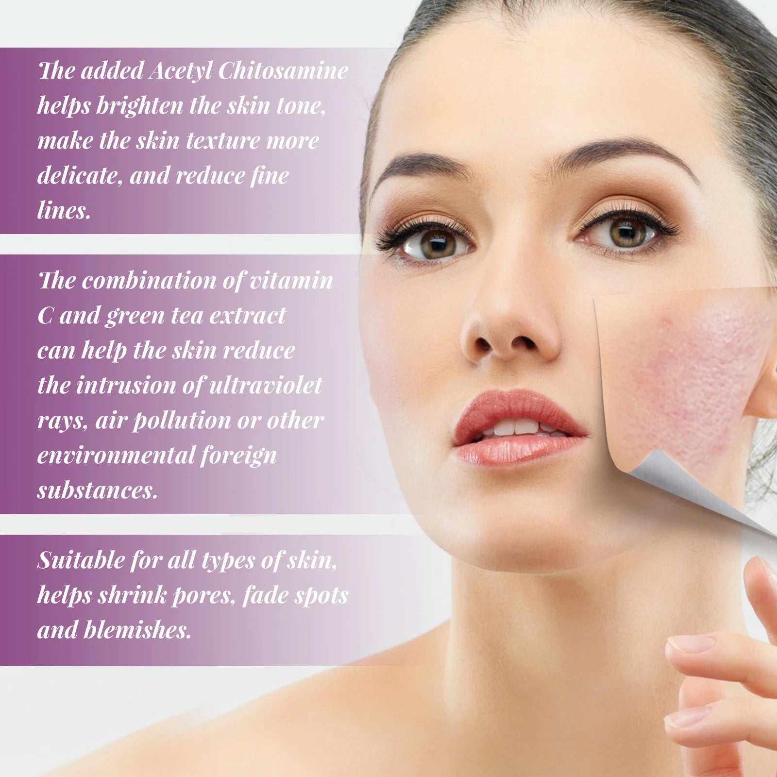 Concentrado antiedad con 20 % de niacinamida B3 para combatir la decoloración y minimizar los poros dilatados. Sin perfume ni parabenos. 20 ml.