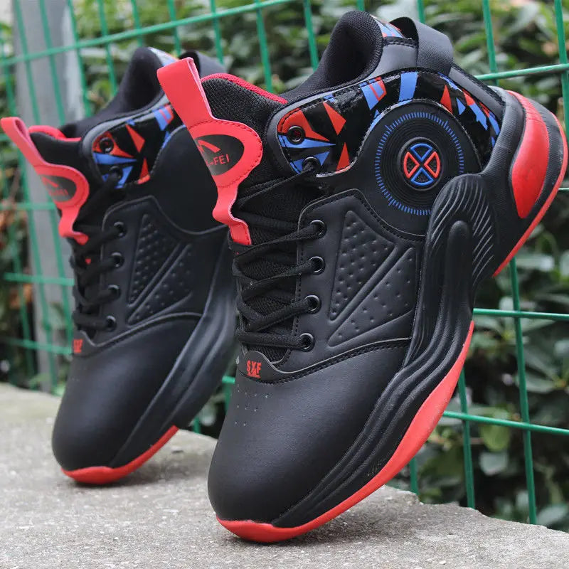 Zapatillas de baloncesto para hombre, zapatillas altas para hombre, transpirables, antideslizantes, deportivas, de moda, para tenis y deportes masculinos.