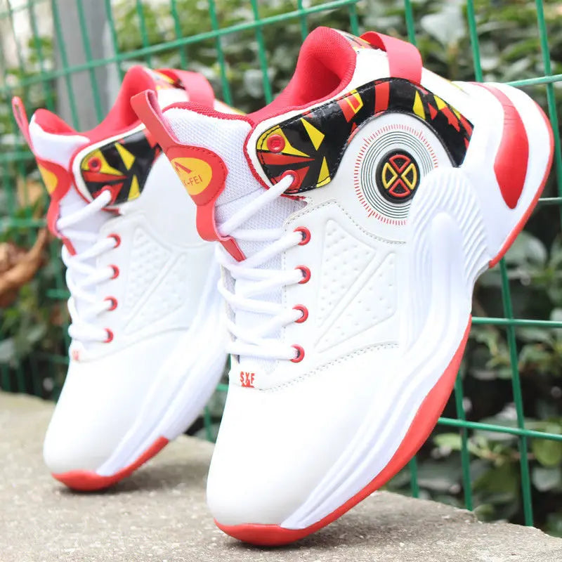 Zapatillas de baloncesto para hombre, zapatillas altas para hombre, transpirables, antideslizantes, deportivas, de moda, para tenis y deportes masculinos.