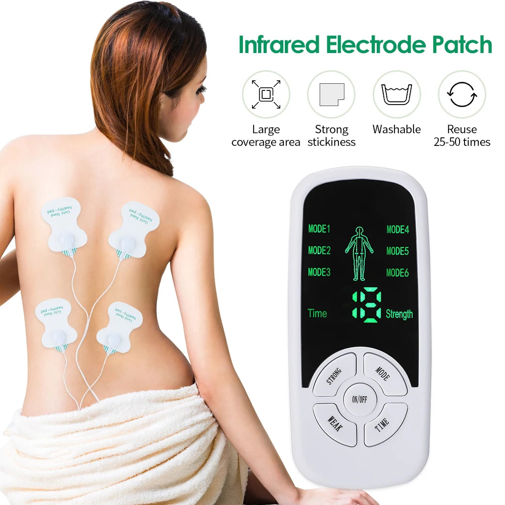 Estimulador muscular eléctrico TENS, acupuntura EMS
