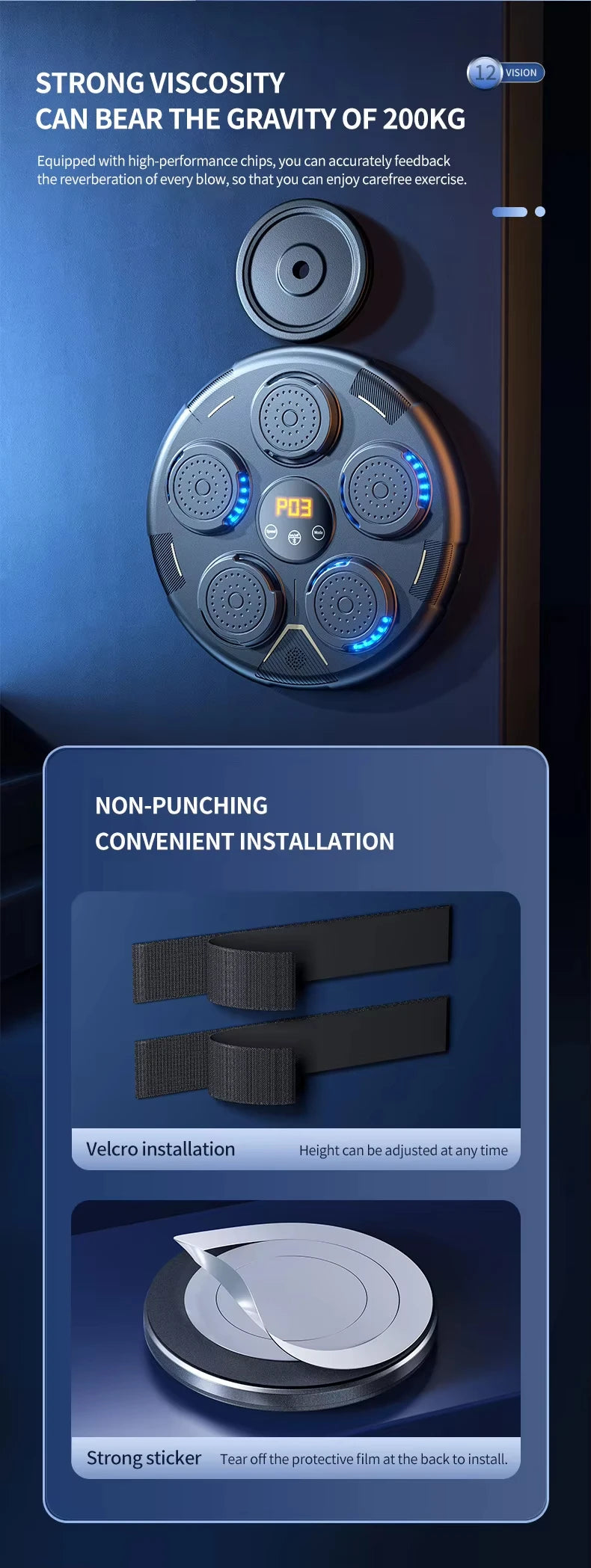 🔥 AGAL Smart Boxing Trainer™  Convierte cualquier pared en tu gimnasio personal
