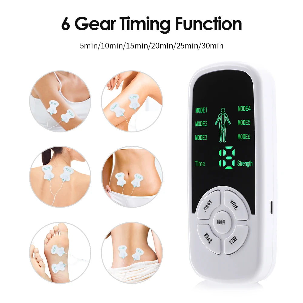 Estimulador muscular eléctrico TENS, acupuntura EMS