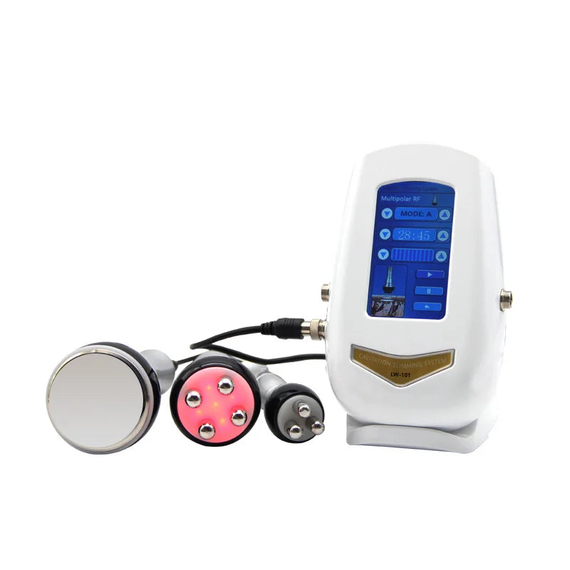 Máquina de radiofrecuencia para masaje corporal y facial por cavitación ultrasónica de 40K